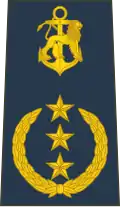 Vice-amiral (Congolese Navy)[17]