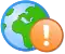 Globe icon.