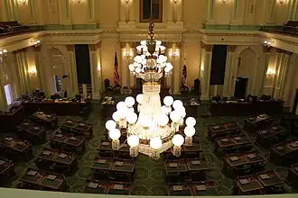 Chamber of the California Assembly