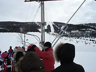 Blue Mountain Resort in Carbon County, Pennsylvania in February 2007