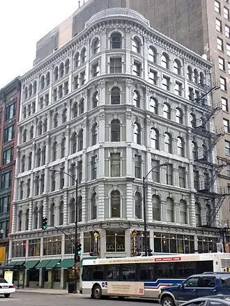 (Former) Delaware Building from the southwest