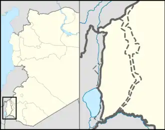 Al-Rafid is located in the Golan Heights