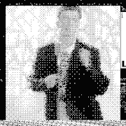 Visual representation of secret patterns encoded into a video game, showing a clip from a Rick Astley music video