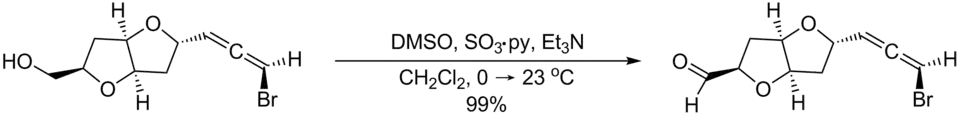 The Parikh–Doering oxidation.