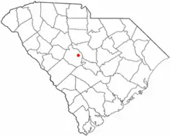 Location of South Congaree, South Carolina