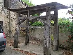 A travail in Saint-Sulpice-de-Cognac (Charente), France