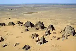 Pyramids at Meroë