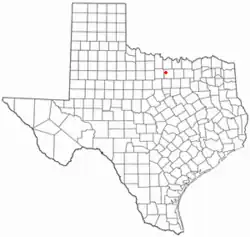 Location of Chico, Texas