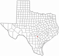 Location of Windcrest, Texas