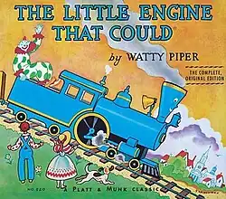 Front cover of The Little Engine That Could