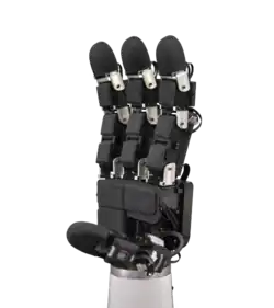 a high-density 3-axis tactile sensing in a thin, soft, durable package, with minimal wiring. Integrating uSkin on the Allegro hand provides it with the human sense of touch.